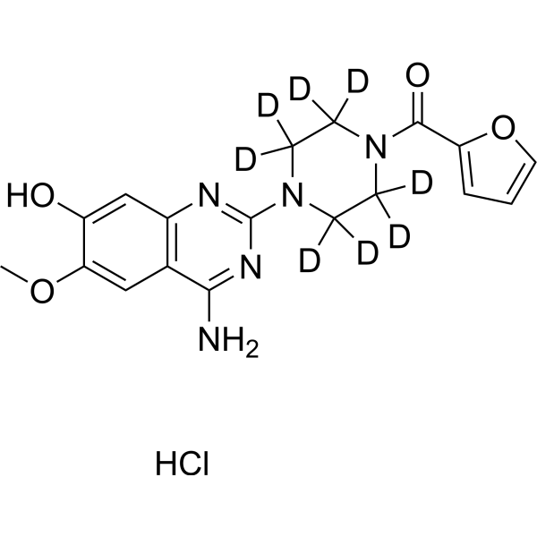 7-O-Desmethylprazosin-d8 hydrochloride